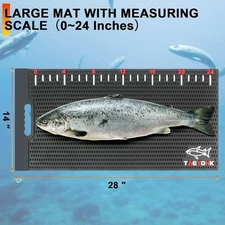 Taeyonk X LARGE Fish Fillet Cleaning Mat Nonslip Easy Clean Measure A Must Have