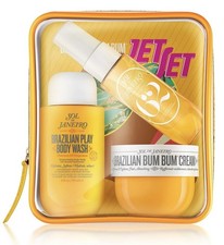 NEW Sol de Janeiro 62 Brazilian Bum Bum Jet TRAVEL Set Body Wash, Cream Spray