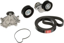 Wasserpumpe + Keilrippenriemensatz Micro-V® GATES KP17PK2418 für MERCEDES KLASSE