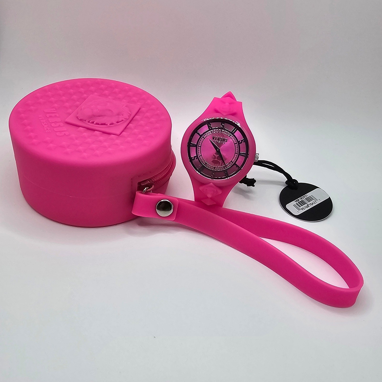 Versus Versace Fire Island Watch Womens Quartz Silicone Pink VSP1R2921 39mm thumbnail 7