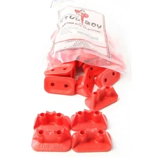 Stud Boy Super-Lite Pro Series Double Backers .75" - 24/Pack Red 2512-P1-RED