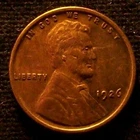 1926 Lincoln Wheat Cent BU Uncirculated Red Brown