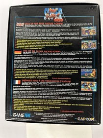 VINTAGE COMMODORE AMIGA CD32 BIG BOXED SUPER STREET FIGHTER TURBO 2 CAPCOM GAME