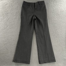 Talbots Womens Pants Gray Size 10 Heritage Flare Career Office Work Wool Blend