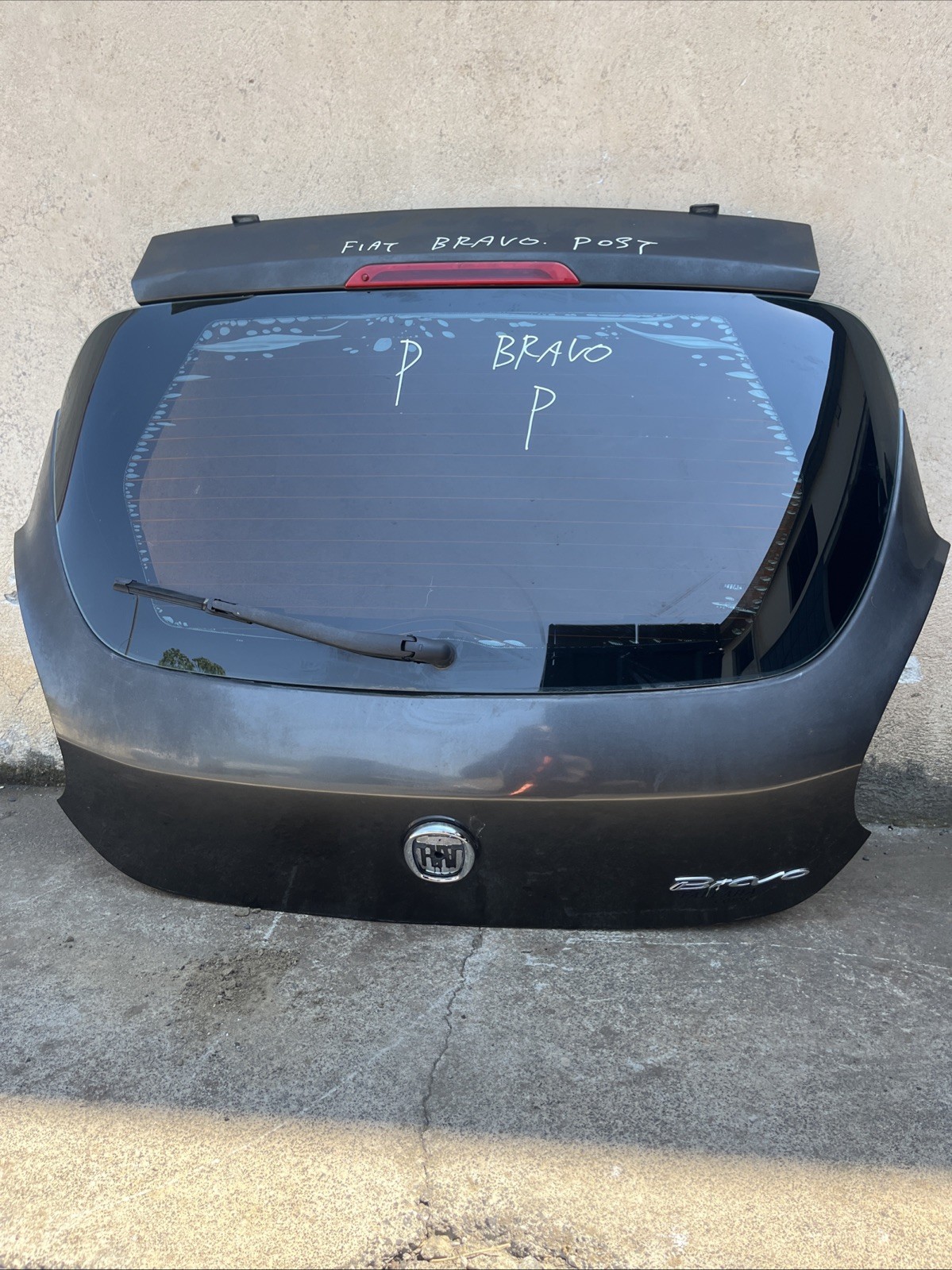 Portellone Cofano Posteriore Fiat Bravo II 198 (2010 2014) senza SPOILER