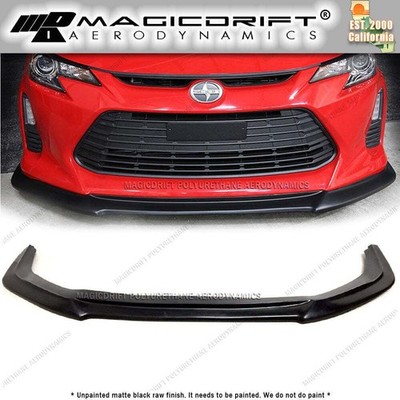 For 14-16 Scion TC Coupe AD V1 Style Front Bumper Lip Chin Lower Splitter PU