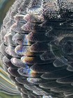 FM Konstglas Ronneby Sweden Signed Art Glass Gray Whale Vintage 70’s Paperweight — photo 7