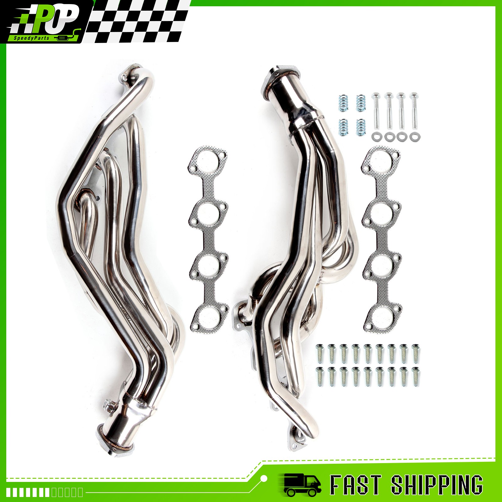 STAINLESS LONG TUBE FOR 2001-2004 MUSTANG Ford GT 4.6L HEADER EXHAUST/MANIFOLD