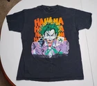 1989 Vintage JOKER BATMAN DC COMICS VILLAIN COMIC BOOK t-shirt XL