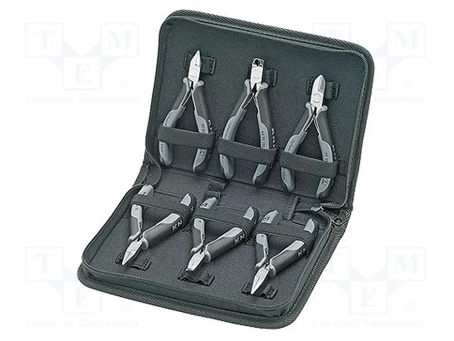 Knipex 00 20 17 Esd Kit Pinze 6 Parti - Immagine 2