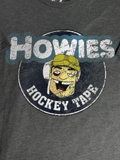 Howies Hockey Tape T-Shirt Tee Gray Men’s XL Short Sleeve Super Soft
