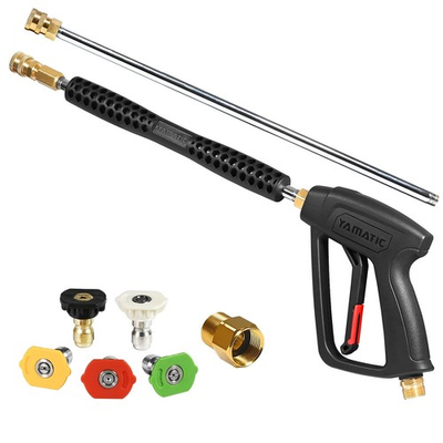 #ad Pressure Washer Gun and Wand with 5 Spray Nozzles M22 14mm amp; M22 15mm Fittin... $63.88