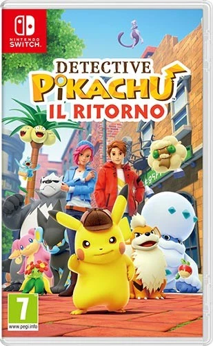 DETECTIVE PIKACHU IL RITORNO PAL ITA NINTENDO SWITCH POKEMON COME NUOVO