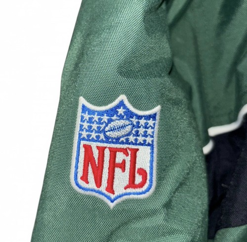 Vintage Reebok On Field New York Jets Winterjacke Gr. LG #NFL #Jets - Bild 4 von 5