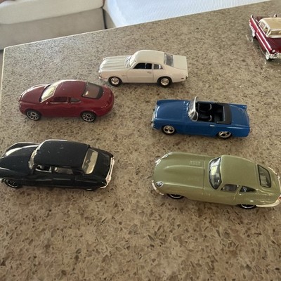 5 Car Set of Exotics Matchbox Johnny Lightning Diecast Cars 1:64 Loose