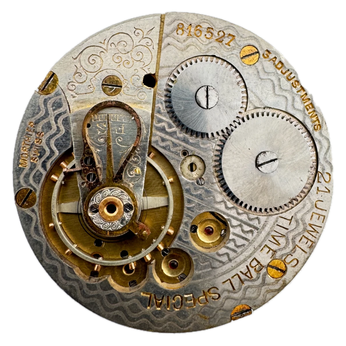 Montre De Poche Vintage Esperanto Pour Femme - Années 70, Mécanique, à Vendre Pour Pièces