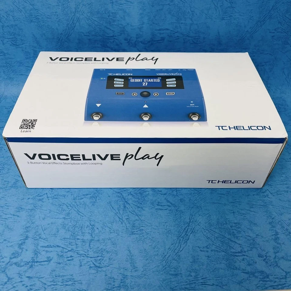 TC Helicon VOICELIVE play 3-Button Vocal Effects Stompbox for Looping - Image 4 of 4