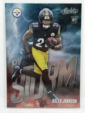 Kaleb Johnson By Storm Rookie - 2025 Panini Absolute #8 RC