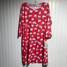 Lulu B Lulu-B Colorful Floral Patterned Shift Dress UPF 50 Women Small NWT