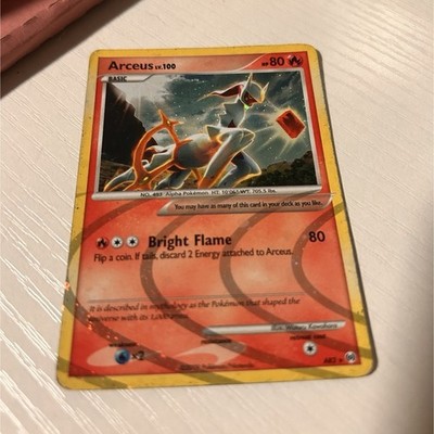 The Pokémon Company Arceus AR3 Arceus Holo Rare Holo Basic Eng 80HP