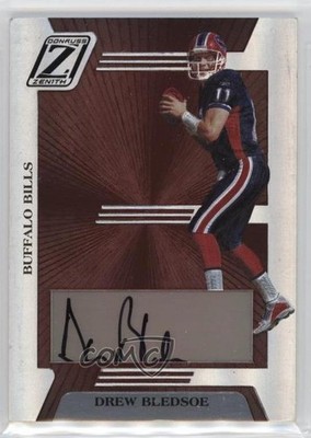 2005 Donruss Zenith Z-Graphs Drew Bledsoe #Z-17 Auto 0q21