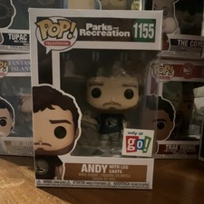 Funko Pop! Television Parks and Recreation Andy 1155 Go! Exclusive Figure