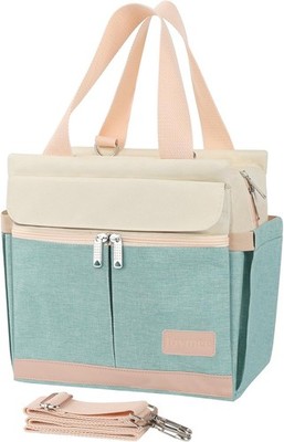 Bolsa de almuerzo para mujer, lonchera térmica para mujer y hombre con asa para