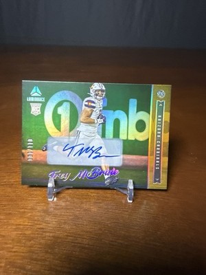 Trey McBride 2022 Panini Luminance Gold Auto SP /100 #198