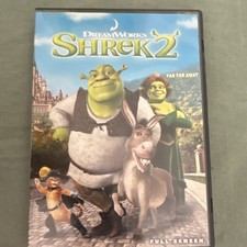 DreamWorks Shrek 2 DVD Full Screen Bonus Features Filmmakers' Commentary