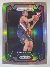 2023-24 Panini Prizm Silver Rayan Rupert Rookie Card #140. rookie card picture