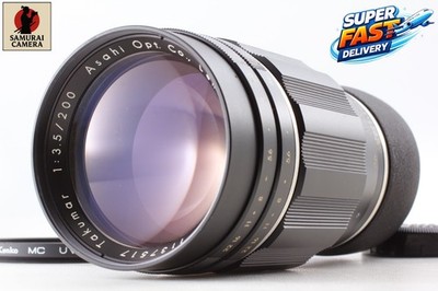 [N MINT] Asahi Takumar 200mm f/3.5 Telephoto Lens Pentax M42 From JAPAN