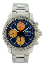 Sinn 41mm Men's Tiger Automatic SS Chronograph JDM Watch! #39 of 77! Ref: 303! 3