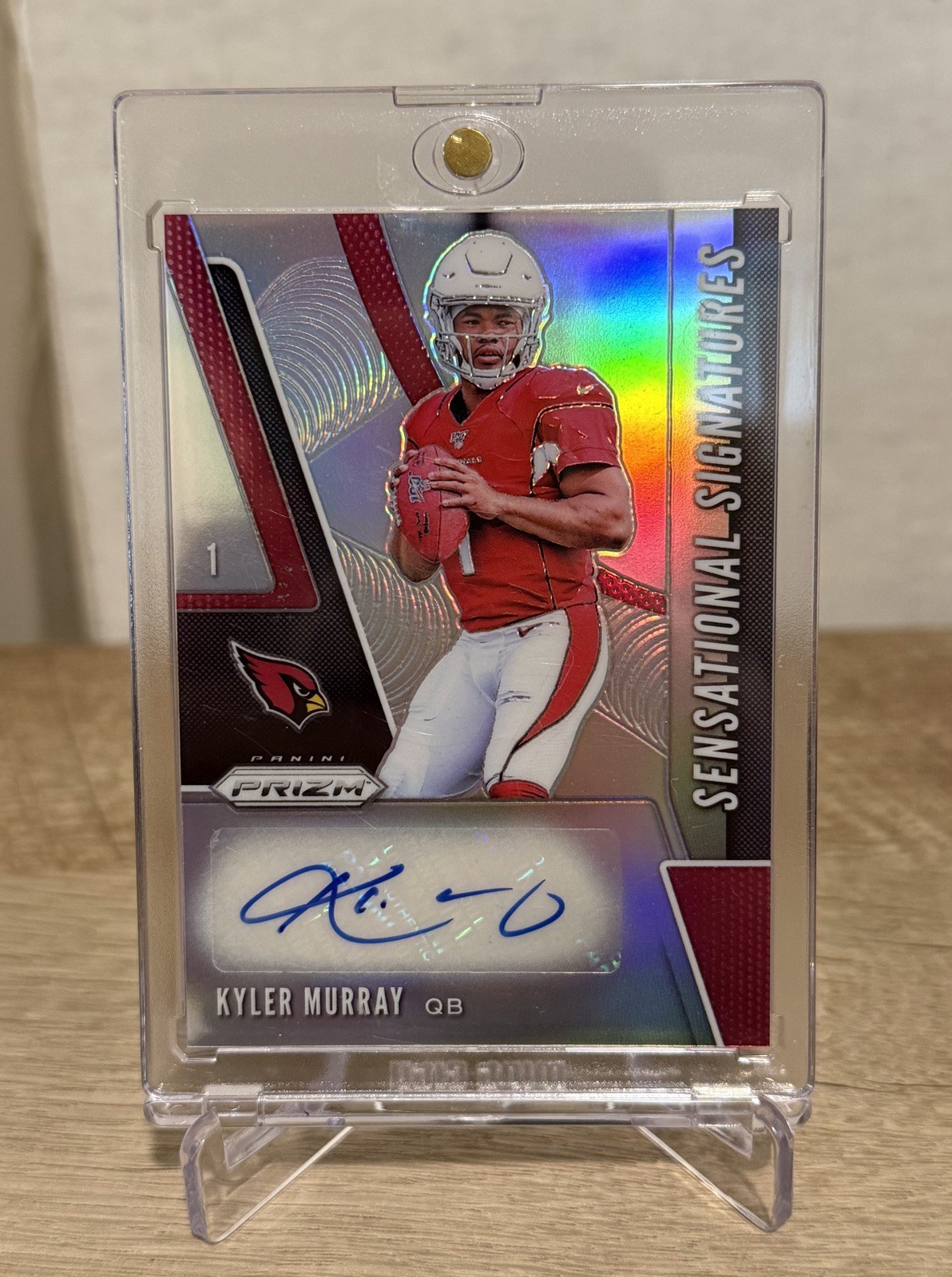 2019 Panini Prizm Kyler Murray Rookie Sensational Signatures Autograph #SE-KYM