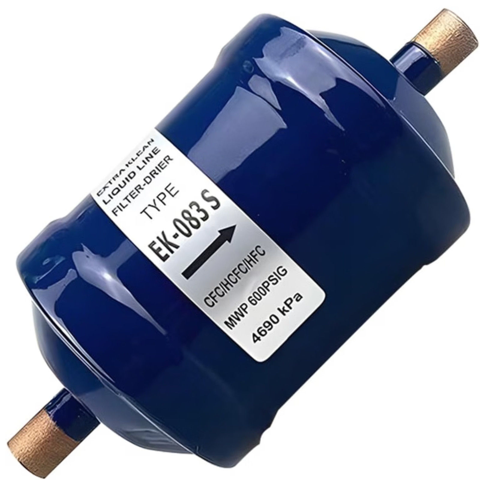 3/8" Liquid Line Filter Refrigerant Drier, EK-083S Sweat Flow Filter Dryer for H