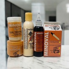 Minoval Plus Hair Dropper  MOB treatment  Pommade  Castor Oil  hair lotion