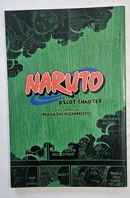 Naruto Pilot Chapter Paperback 1997 Booklet Masashi Kishimoto HTF RARE