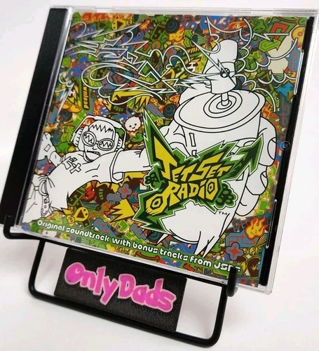 Jet Set Radio Jetset Soundtrack CD USA Version 18 Tracks RARE SHIPS TODAY FREE!