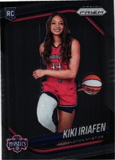 2025 Panini Prizm WNBA #149 Kiki Iriafen-RC-Variation