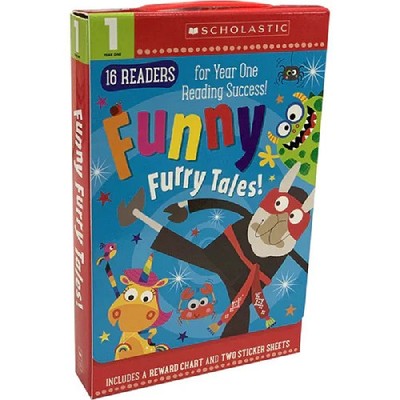 Scholastic 16 Readers Funny Furry Tales 16 Books Set for Year 1 | Scholastic 