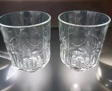 Crown Royal Rocks Whisky X2 Glasses Barware Breweriana Glassware / Drinkware