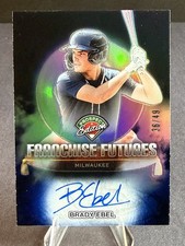 2025 Panini Prospect Edition BRADY EBEL Franchise Futures AUTO Blue /49 Brewers