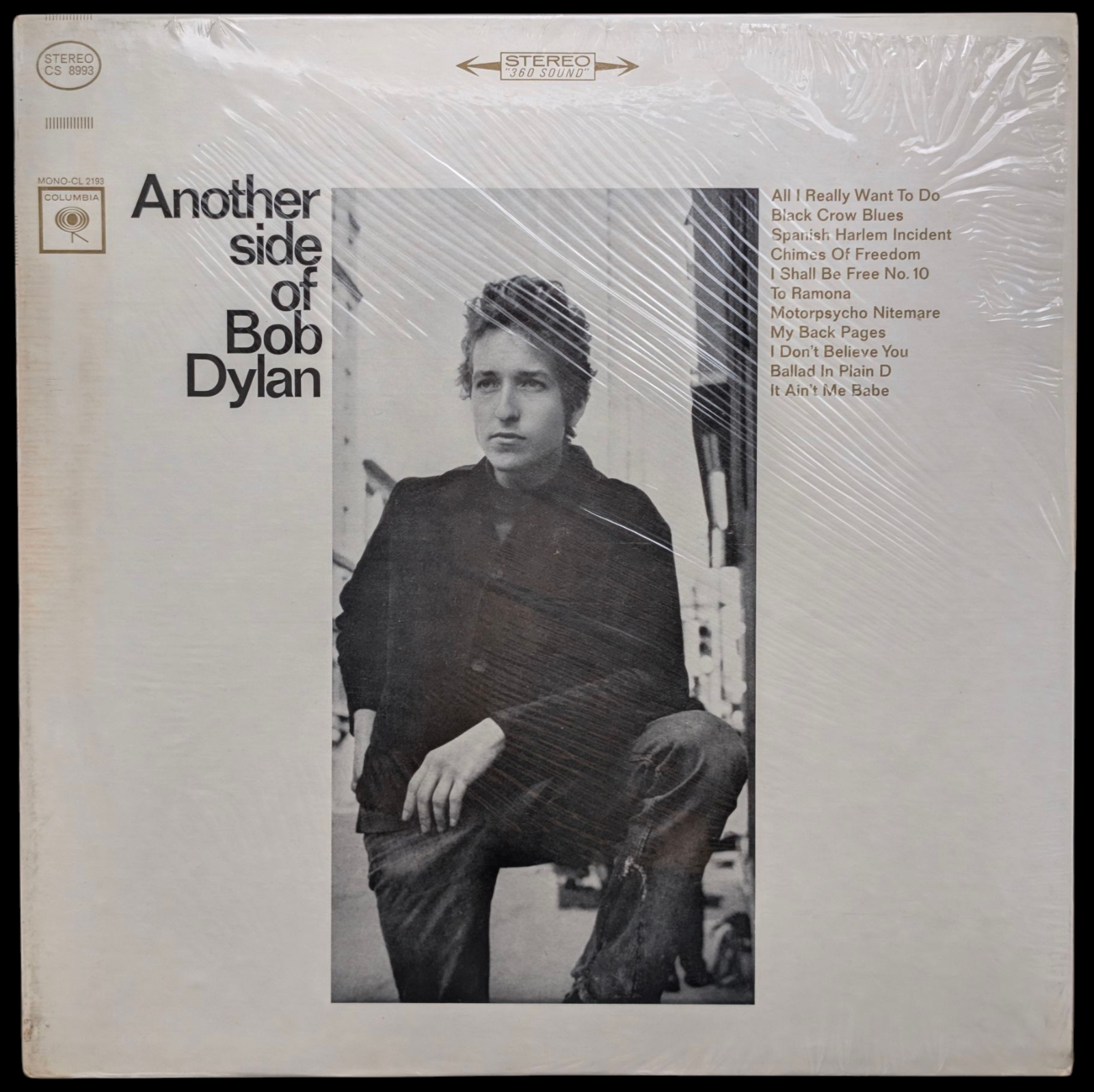 SEALED, Bob Dylan – Another Side Of Bob Dylan CS 8993, Promo, NFS, US, 1966-1967