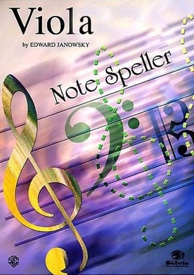 Viola Note Speller by Janowsky (Belwin)