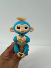 WowWee Fingerlings Boris Blue Baby Monkey Interactive Electronic Toy 2016
