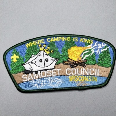 Samoset Council Boys Scout BSA Wisconsin WI Patch