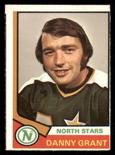 1974-75 O-Pee-Chee #174 Danny Grant -NM