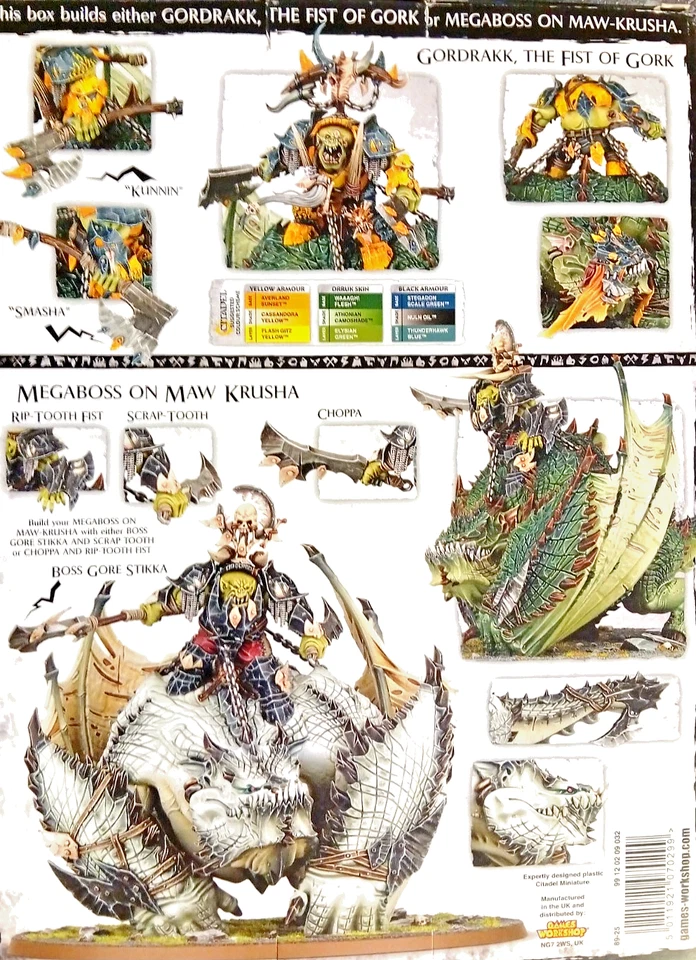 GAMES WORKSHOP / WARHAMMER AGE OF SIGMAR / ORRUK WARCL ANS / IRONJAWZ / XXL ARMY - Bild 4 von 4