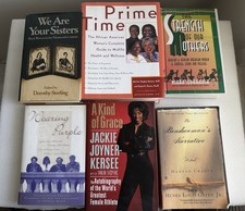 African American Women Lot Of 6 Assorted Books Joyner Kersee Bondwoman Narrative