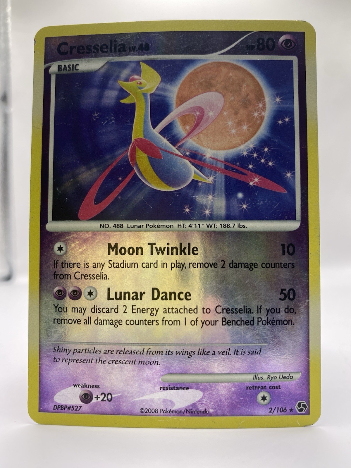 Cresselia 2/106 Great Encounters Reverse Holo