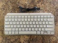 Logitech MX Keys Mini Wireless Keyboard YR0084   White   Excellent Condition
